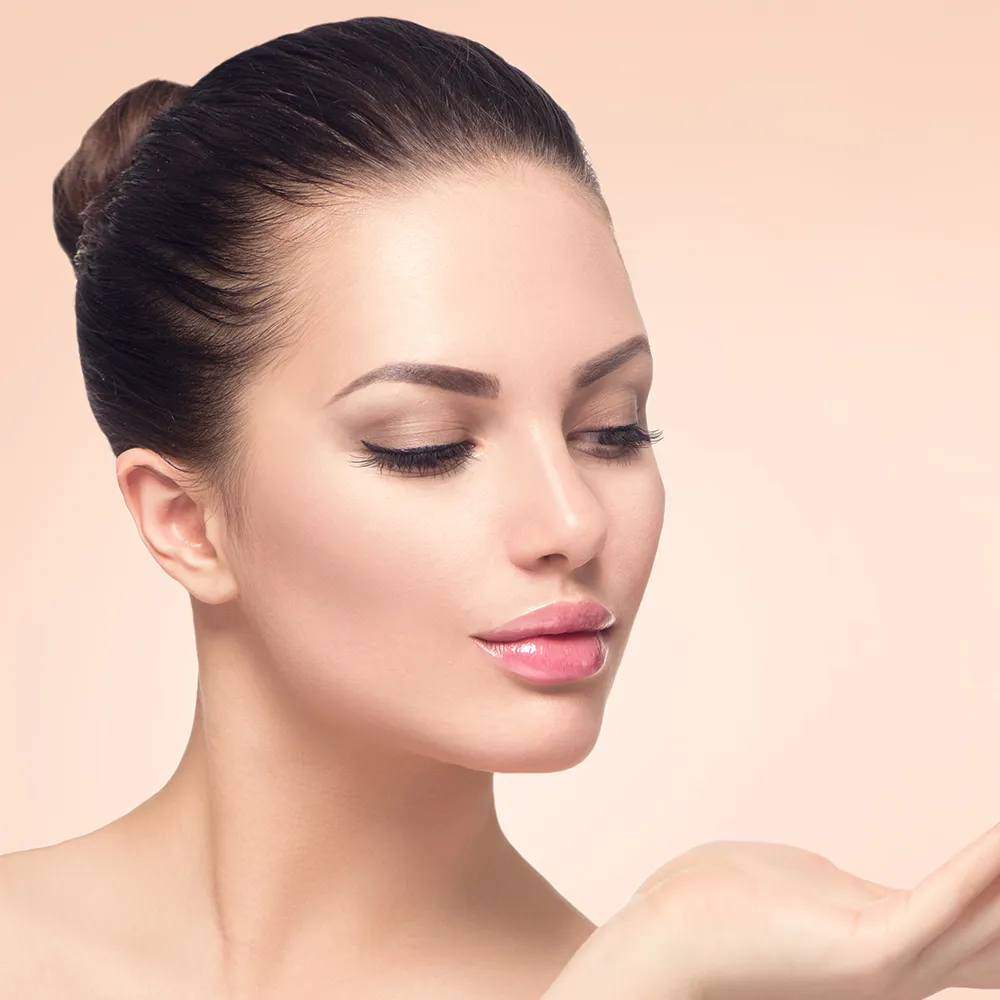 A portrait of a woman.